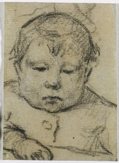 Emil Gauguin as a Child, Right Hand Forward by Paul Gauguin