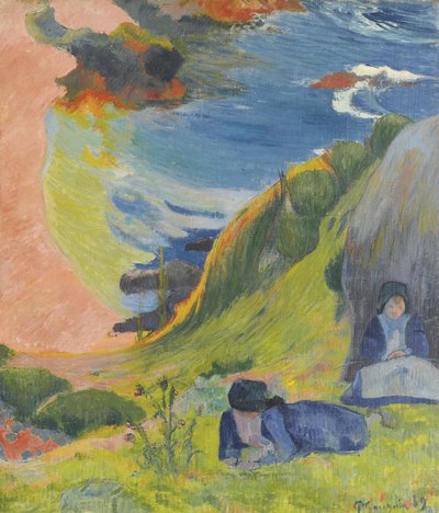 Above the Sea by Paul Gauguin