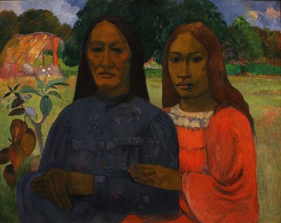 Mother and Daughter by Paul Gauguin