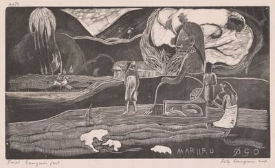 Maruru by Paul Gauguin