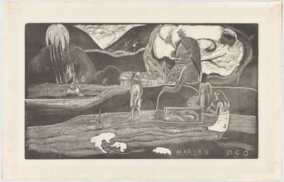 Maruru by Paul Gauguin