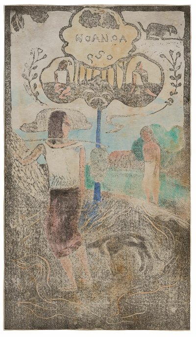 Noa Noa (Fragrant), from the Noa Noa Suite by Paul Gauguin