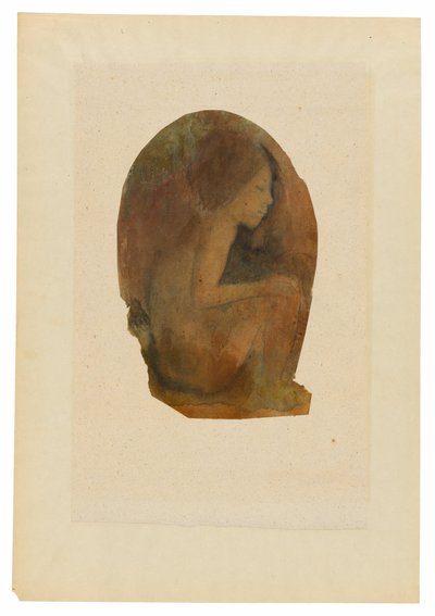 Seated Tahitian Youth by Paul Gauguin