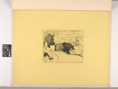 The Laundresses by Paul Gauguin