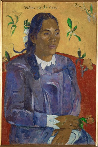 Vahine no te Tiare by Paul Gauguin