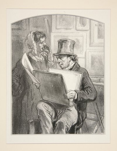 (Before the Letter) by Paul Gavarni