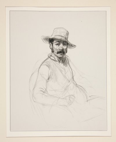 (The Soldier Farmer) by Paul Gavarni