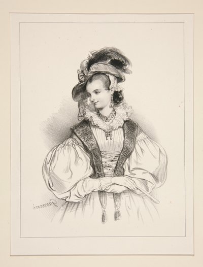 Fancy Dress by Paul Gavarni