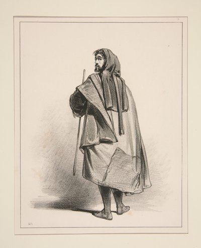 1300. Paris Merchant by Paul Gavarni