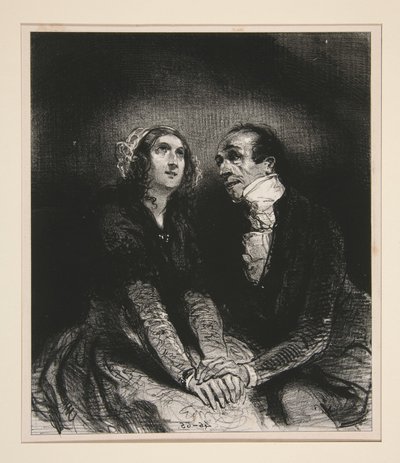 Ah! If You Did Not Love Me, My Future Husband, You Would Be Very Ungrateful... by Paul Gavarni