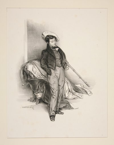 Alfred (Feydeau) by Paul Gavarni