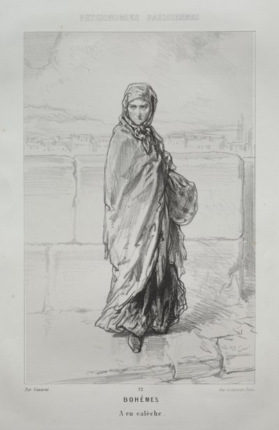 Bohemians by Paul Gavarni
