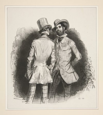 Summer Costume for the Countryside, by Humann by Paul Gavarni