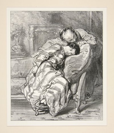 This is the Darling to His Sweetheart by Paul Gavarni