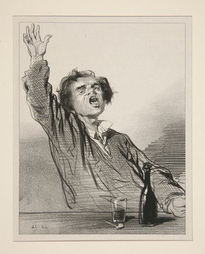 Drinking Song by Paul Gavarni