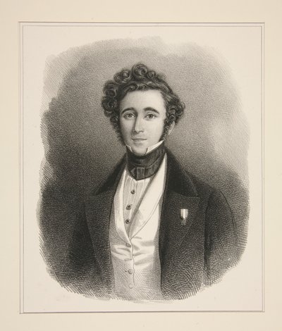 Dusseau de la Croix by Paul Gavarni
