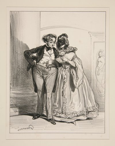 Well! It is said that a certain Colonel is getting married... by Paul Gavarni
