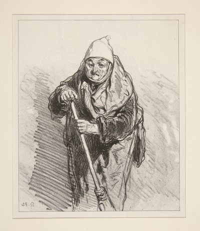 She Played Zaire by Paul Gavarni