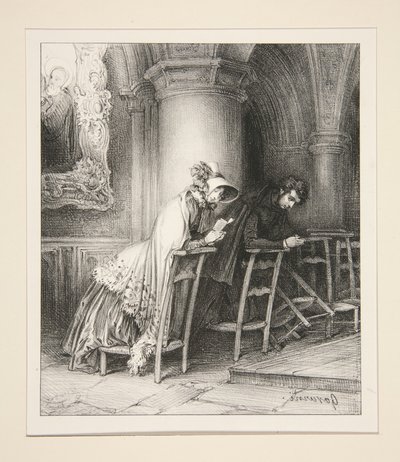 Fashionables / Parisian Fashions by Paul Gavarni