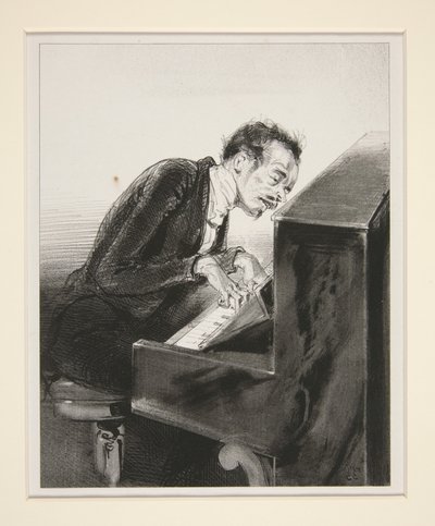 Melancholic Improvisations by Paul Gavarni