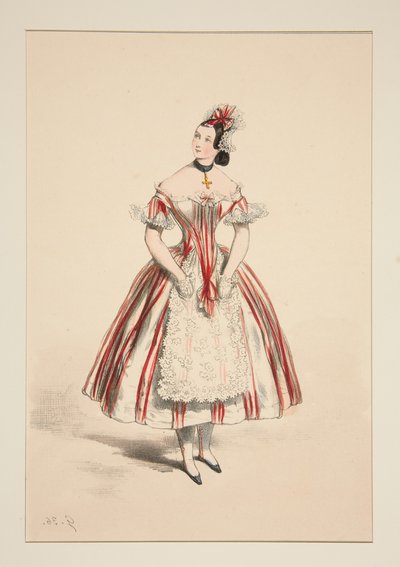 JEANNETTE. by Paul Gavarni