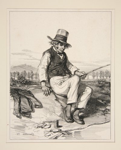 Jérôme Sauvage (known as Père Belenfant)... by Paul Gavarni