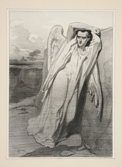 The Rebel Angel by Paul Gavarni