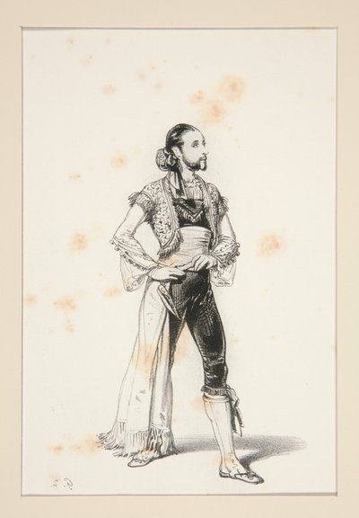 The Majo by Paul Gavarni