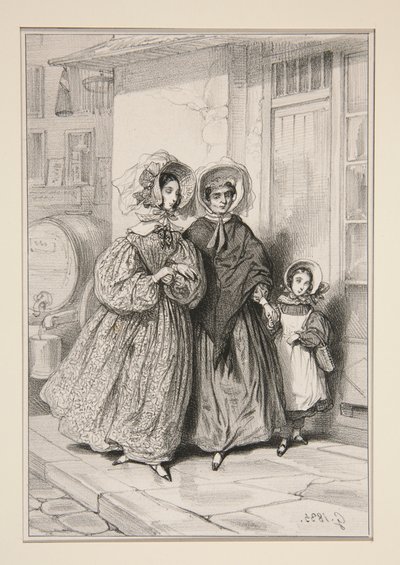 The Romance of Nina by Paul Gavarni