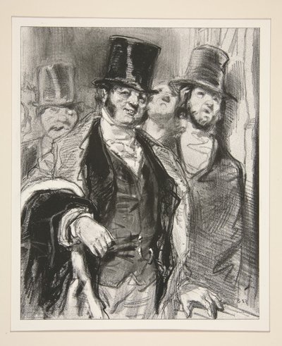 The Gentleman of the Debutante by Paul Gavarni