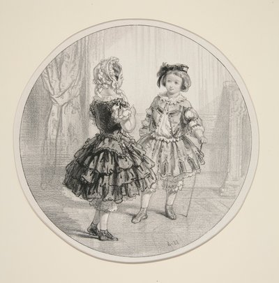 Fashions of the by Paul Gavarni