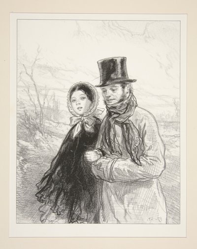 My Daughter Will Begin Her Great Piece by Paul Gavarni