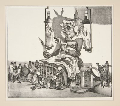 Miss Monarchy, Félicité, Désirée by Paul Gavarni