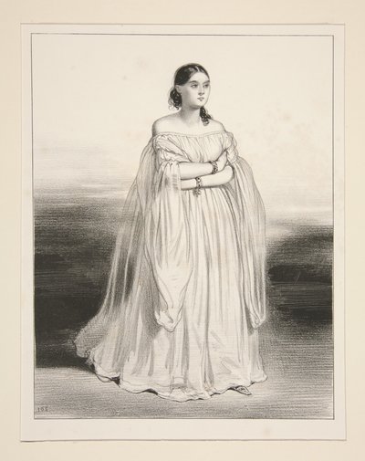 Mme. Cenau by Paul Gavarni