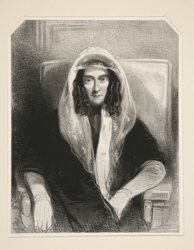 Mme. de Viefville by Paul Gavarni