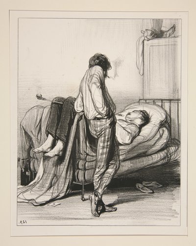 I Signed for Five Hundred Francs... by Paul Gavarni