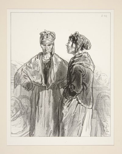 My Man and Yours, You See, Phemie... - Two Bandits!... by Paul Gavarni
