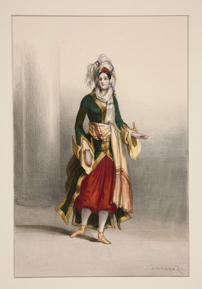Oriental by Paul Gavarni