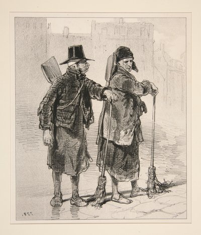 ...To become an inspector, you need connections... by Paul Gavarni