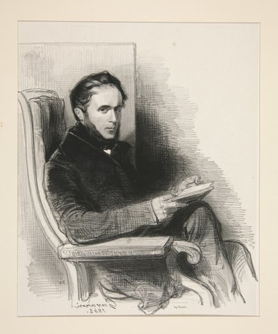Raymond LaGarrigue by Paul Gavarni