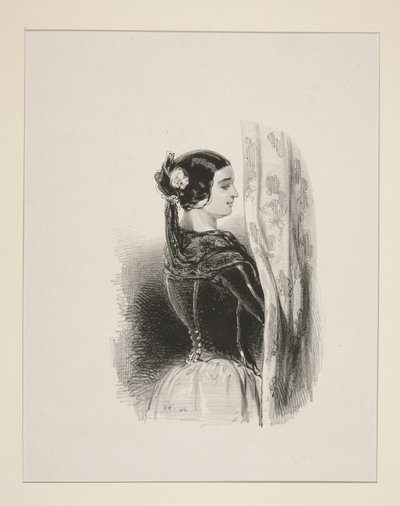 Ritta the Andalusian by Paul Gavarni