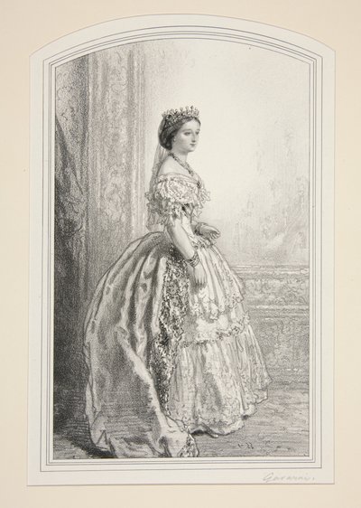 Her Majesty Empress Eugenie by Paul Gavarni