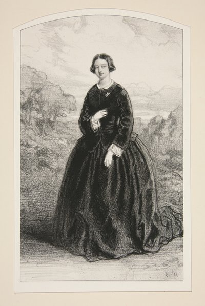 H.M. Queen Victoria by Paul Gavarni