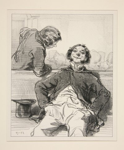 Do you know, Partage, in which city in France the clockmakers are the most quarrelsome?... by Paul Gavarni
