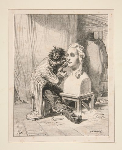 Tête-à-Tête by Paul Gavarni