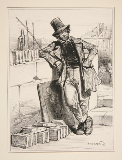 See the Rest of the Sale! See Ladies and Gentlemen!... by Paul Gavarni