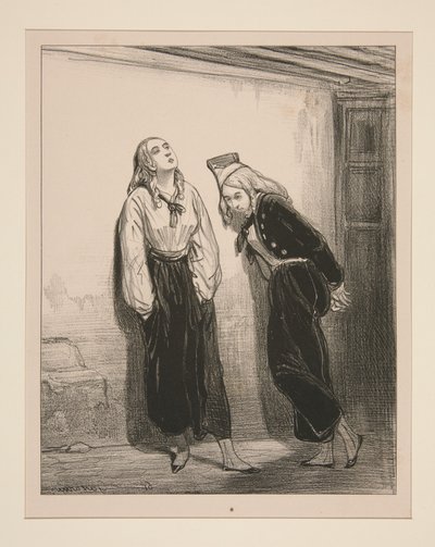 ...to be thrown in jail like nobodies... by Paul Gavarni