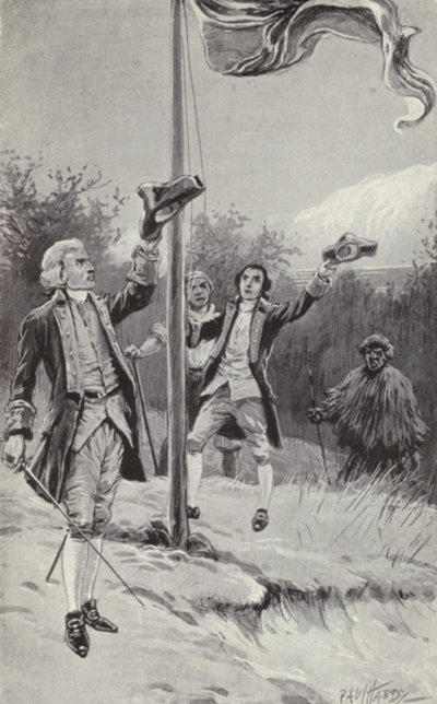Captain Cook Naming Queen Charlotte
