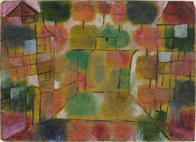 Tree and Architecture--Rhythms by Paul Klee
