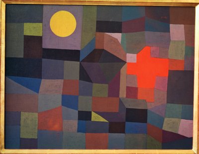 Fire at Full Moon by Paul Klee